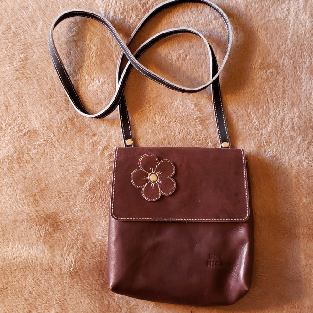 Soy Nica leather small crossbody purse